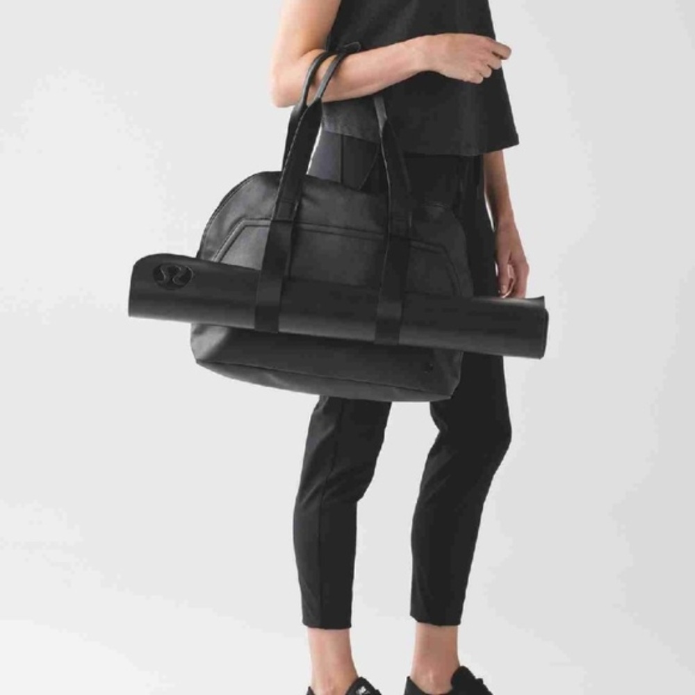 Lululemon Yin Time Bag - Black Yoga Gym Bag